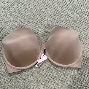 PINK Victoria's Secret Tan Seamless T-Shirt Bra